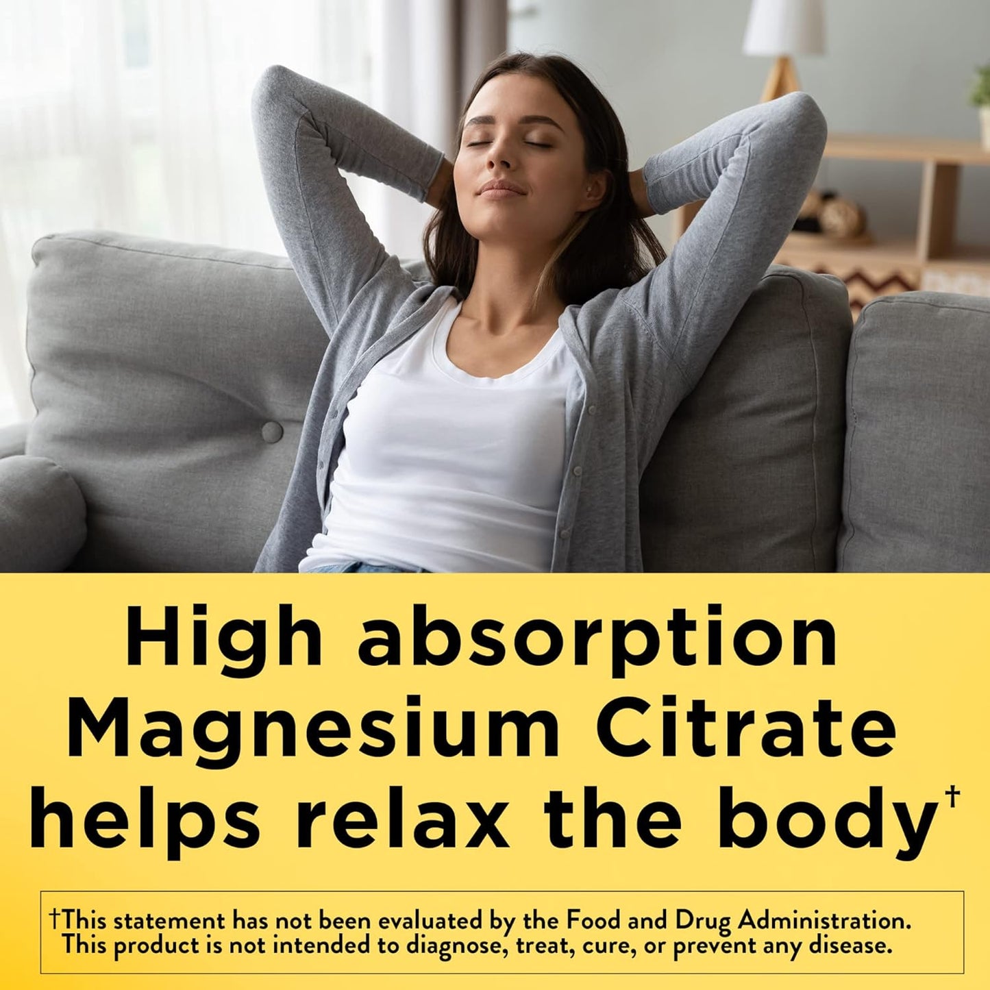 Magnesium Citrate 250 Mg per Serving, Magnesium Supplement for Muscle, Nerve, Bone and Heart Support, 60 Softgels, 30 Day Supply