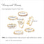 Gold Stackable Rings for Women Gifts Trendy Stuff Simple Star Moon Heart Knuckle Rings Set Boho Rings Cute Stuff Birthday Gifts Gold Rings Pack Jewelry Gift