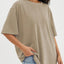 Womens Oversized T Shirts Loose Fit Crewneck Short Sleeve Tops Summer Casual Blouse Y2K 2025 Basic Tee