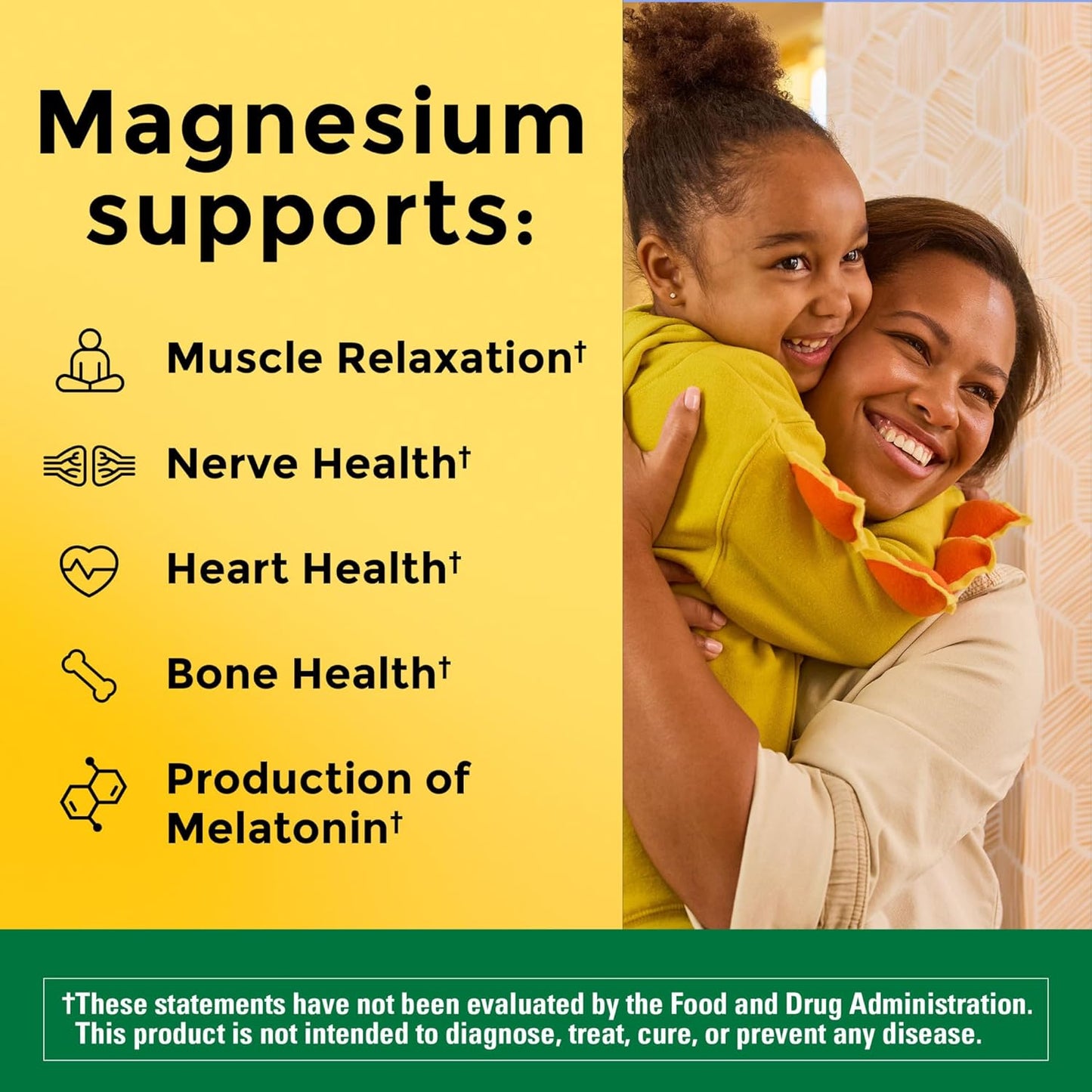 Magnesium Citrate 250 Mg per Serving, Magnesium Supplement for Muscle, Nerve, Bone and Heart Support, 60 Softgels, 30 Day Supply