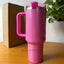 2024 Handle Straw Lid Stainless Steel 30oz/40oz Vacuum Insulated Car Mug Double Wall Thermal Iced Travel Cup