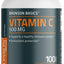 Vitamin C 500 MG Supports a Healthy Immune System & Antioxidant Protection, Non-Gmo, 100 Vegetarian Tablets