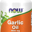 Supplements, Garlic Oil 1500 Mg, Serving Size Equivalent to Whole Clove Garlic, 100 Softgels